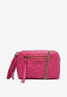 BOLSA SCHUTZ TIRACOLO MIRELLA COURO - ROSA