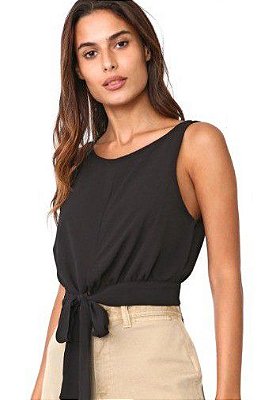 BLUSA MARIA FILO- PRETO