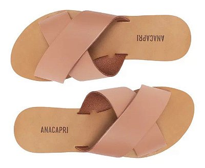 RASTEIRA ANACAPRI TIRAS CRUZADAS - ROSA ANTIK