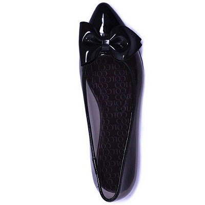 SAPATILHA COLCCI TRANSPARENCIA  - PRETA