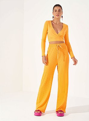 BLUSA COLCCI - LARANJA ETELA