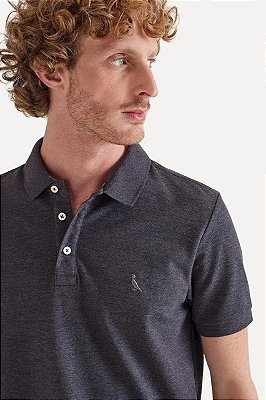 POLO RESERVA PIQUET ENXUTO - MARINHO