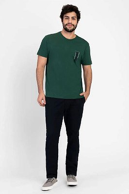 CAMISETA ARAMIS MALHA - VERDE BANDEIRA