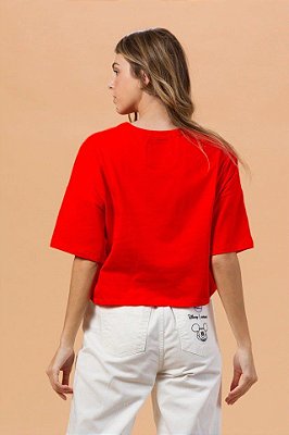 T-SHIRT COLCCI ESTAMPADA - VERMELHO