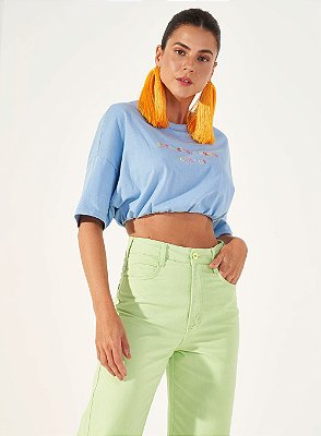 CAMISETA COLCCI - AZUL