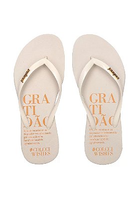 SANDALIA COLCCI FEMININA  WISHES - OFF WHITE
