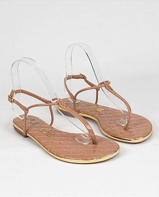 SANDALIA SANTA LOLLA RASTEIRA - VERNIZ BAKED