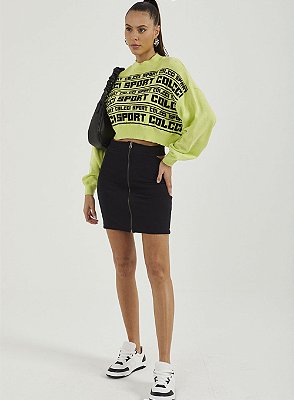 BLUSAO COLCCI TRICO - VERDE ERVILHA