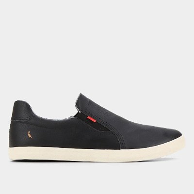 TENIS RESERVA SLIP ON LAPA COURO - PRETO