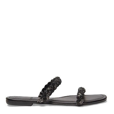 RASTEIRA SANTA LOLLA TRANÇAS COM STRASS - PRETO
