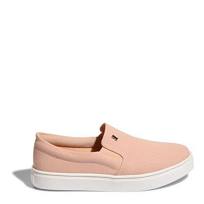 TENIS SANTA LOLLA SLIP ON LONA - QUARTZO