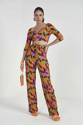 BLUSA COLCCI ESTAMPADA - VARIANTE