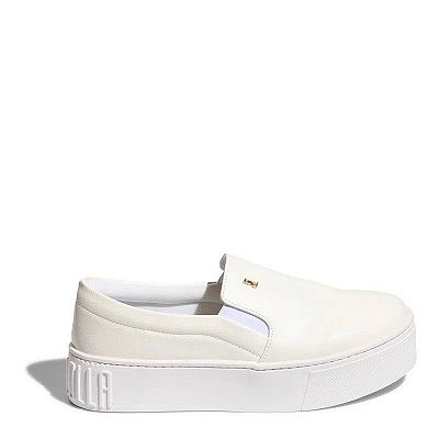 TENIS SANTA LOLLA SLIP ON NEW - BRANCO