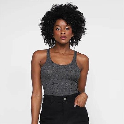 BLUSA REGATA COLCCI CANELADA - MESCLA