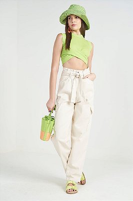 BLUSA COLCCI - VERDE IGUANA