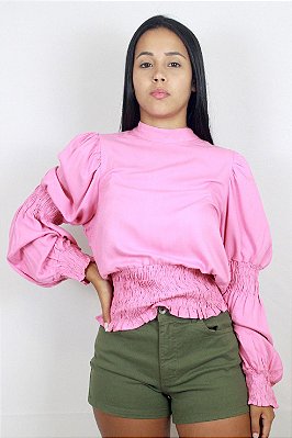BLUSA COLCCI ROSA NESSA
