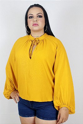 BLUSA COLCCI - AMARELO PAPIRO