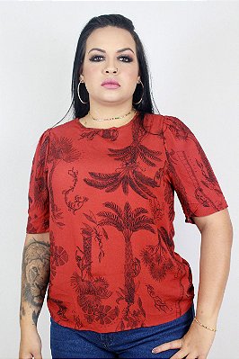 BLUSA COLCCI ESTAMPADA - VARIANTE