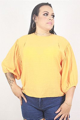 BLUSA COLCCI AMARELO CALADIO