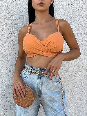 TOP COLCCI - BEGE COPOLLA