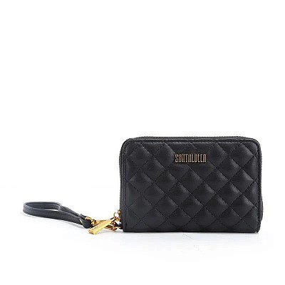 CARTEIRA  SANTA LOLLA MATERIAL- SOFT PRETO