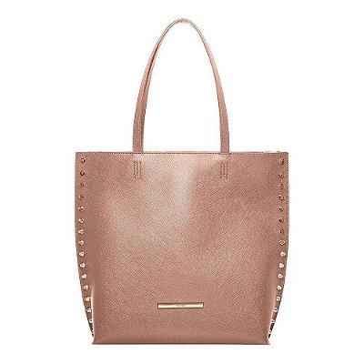 BOLSA SHOPPER STUDS - CARAMELO