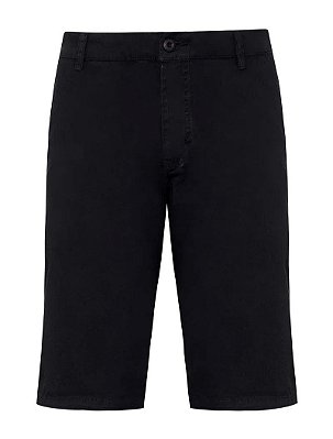 BERMUDA ARAMIS CHINO CHAMBRAY - PRETO