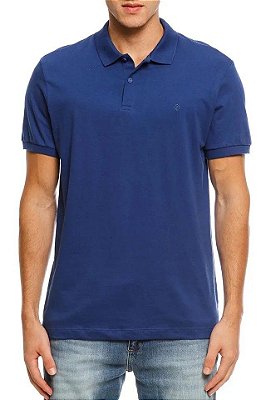 POLO FORUM MUSCLE - AZUL CROSS