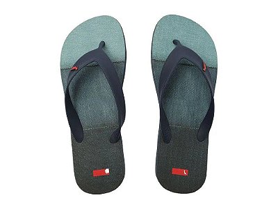 CHINELO RESERVA TRANCOSO JEANS - MARINHO/MARINHO