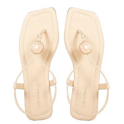 RASTEIRA CONSTANCE DETALHE PEDRARIA - OFF WHITE
