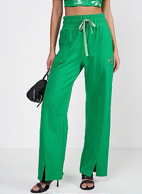 CALÇA COLCCI MOLETINHO - VERDE ESMERALDA