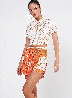 BLUSA COLCCI - ESTAMPADA