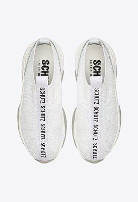 TENIS SCHUTZ MADRI KNIT - BRANCO