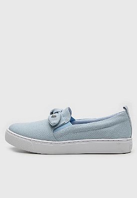 TENIS SANTA LOLLA SLIP ON LAÇO - AZUL