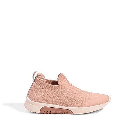TENIS SANTA LOLLA SLIP ON KNIT SPORT - QUARTZO