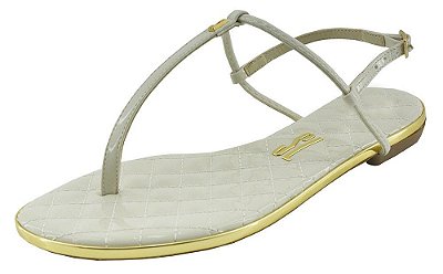 SANDALIA SANTA LOLLA RASTEIRA CONFORT - OFF WHITE