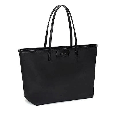BOLSA SANTA LOLLA SHOPPER GRANDE ALCAS FINA-PRETA