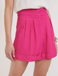 SHORT MARIA FILO BARRA MAGENTA