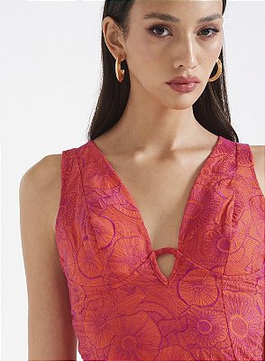 VESTIDO FORUM BORDADO