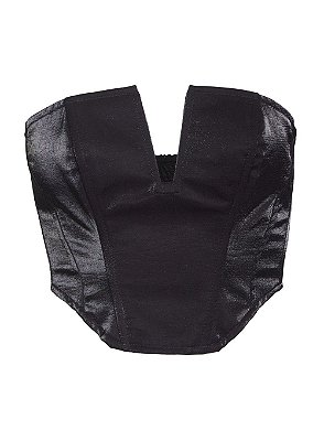 BLUSA FORUM CORSELET - PRETO