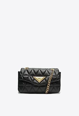 BOLSA SCHUTZ 944 MATELASSE MEDIA TIRACOLO PRETA