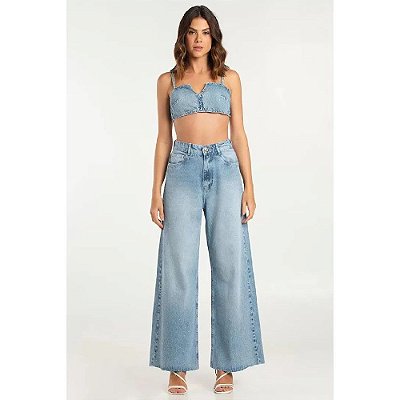 CALÇA FORUM JEANS THAIS - INDIGO