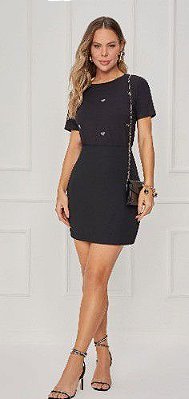 TSHIRT RAMO SELVAGEM DE MALHA COM STRASS