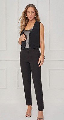 CALÇA RAMO SELVAGEM SKINNY ALFAIATARIA- PRETO