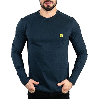 CAMISETA RESERVA MANGA LONGA - MARINHO