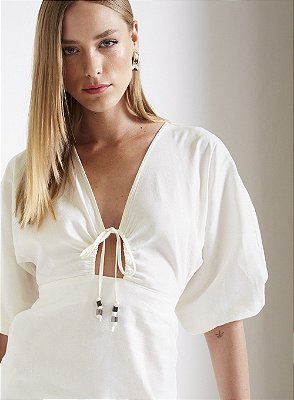 VESTIDO FORUM SLIM LINHO - VARIANTE