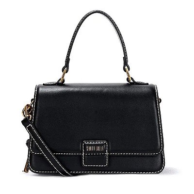 BOLSA SANTA LOLLA ATANADO MEDIA - PRETO