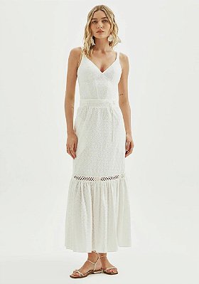 BLUSA AMARANTE CORSET SEM MANGAS- BRANCO