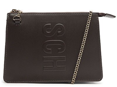 BOLSA SCHUTZ TIRACOLO TASSY CORRENTE - CAFE