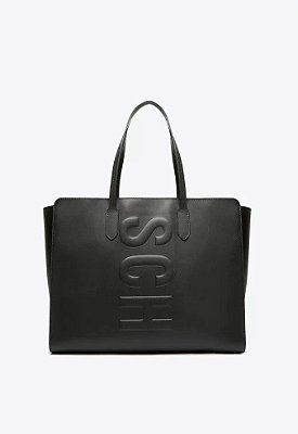 BOLSA SCHUTZ SHOPPING TASSY GRANDE  -PRETA